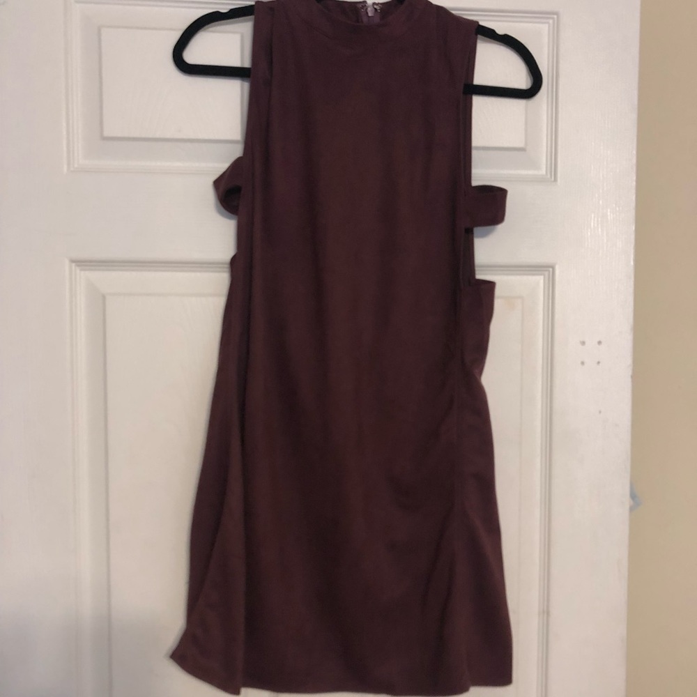 cheeky peach dress